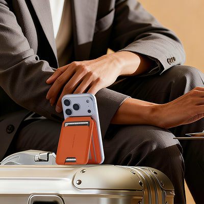 MARKRYDEN MagFold MagSafe Foldable Card Holder Wallet model view