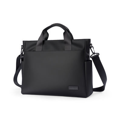 CarryDuo: Laptop Tote Bag with Side Pockets & Adjustable Shoulder Strap