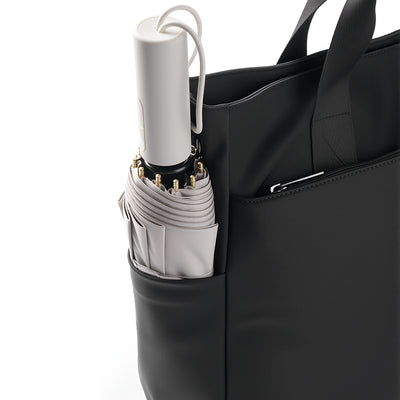 CarryDuo: Laptop Tote Bag with Side Pockets & Adjustable Shoulder Strap