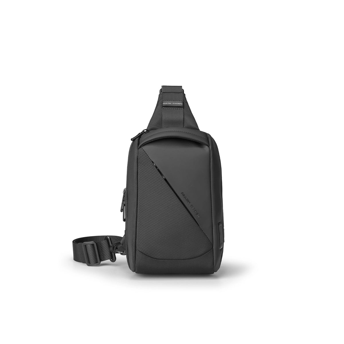 ChargeSling: RFID-sichere Brusttasche mit USB-Ladeanschluss für Pendler