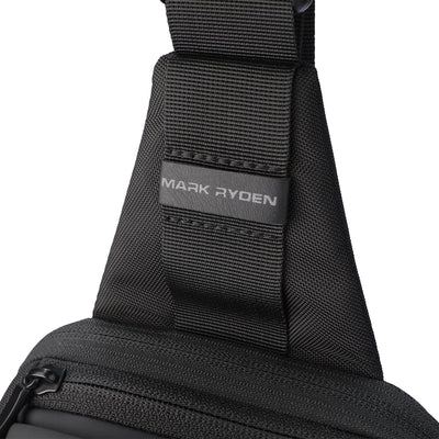 ChargeSling: RFID-Safe Chest Bag with USB Charging Port For Commute