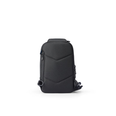 ChargeSling: RFID-Safe Chest Bag with USB Charging Port For Commute