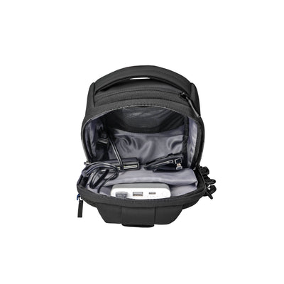 ChargeSling: RFID-Safe Chest Bag with USB Charging Port For Commute
