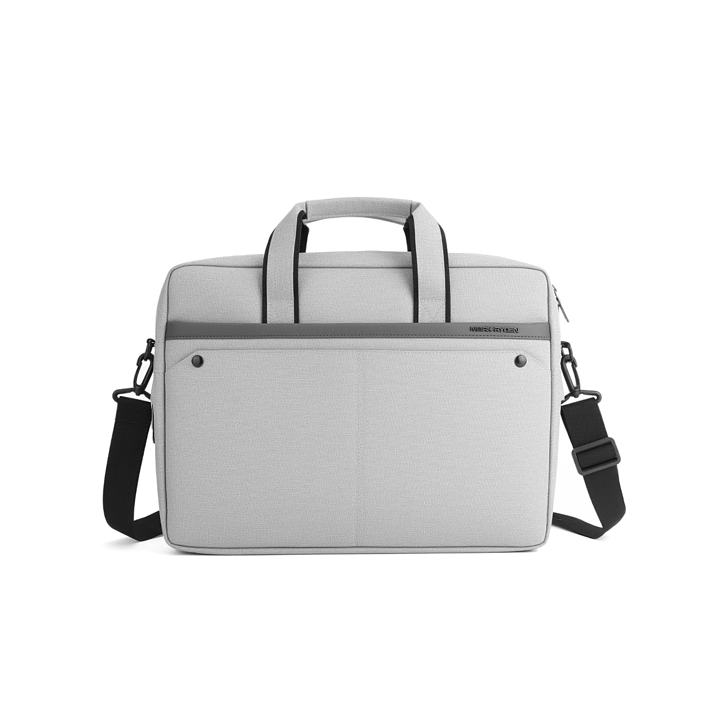 Classic I: MarkRyden Tech Commuter Computer Briefcase 14 / 15.6 inch in Gray