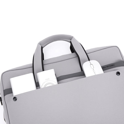 Classic I: MarkRyden Tech Commuter Computer Briefcase 14 / 15.6 inch in Gray