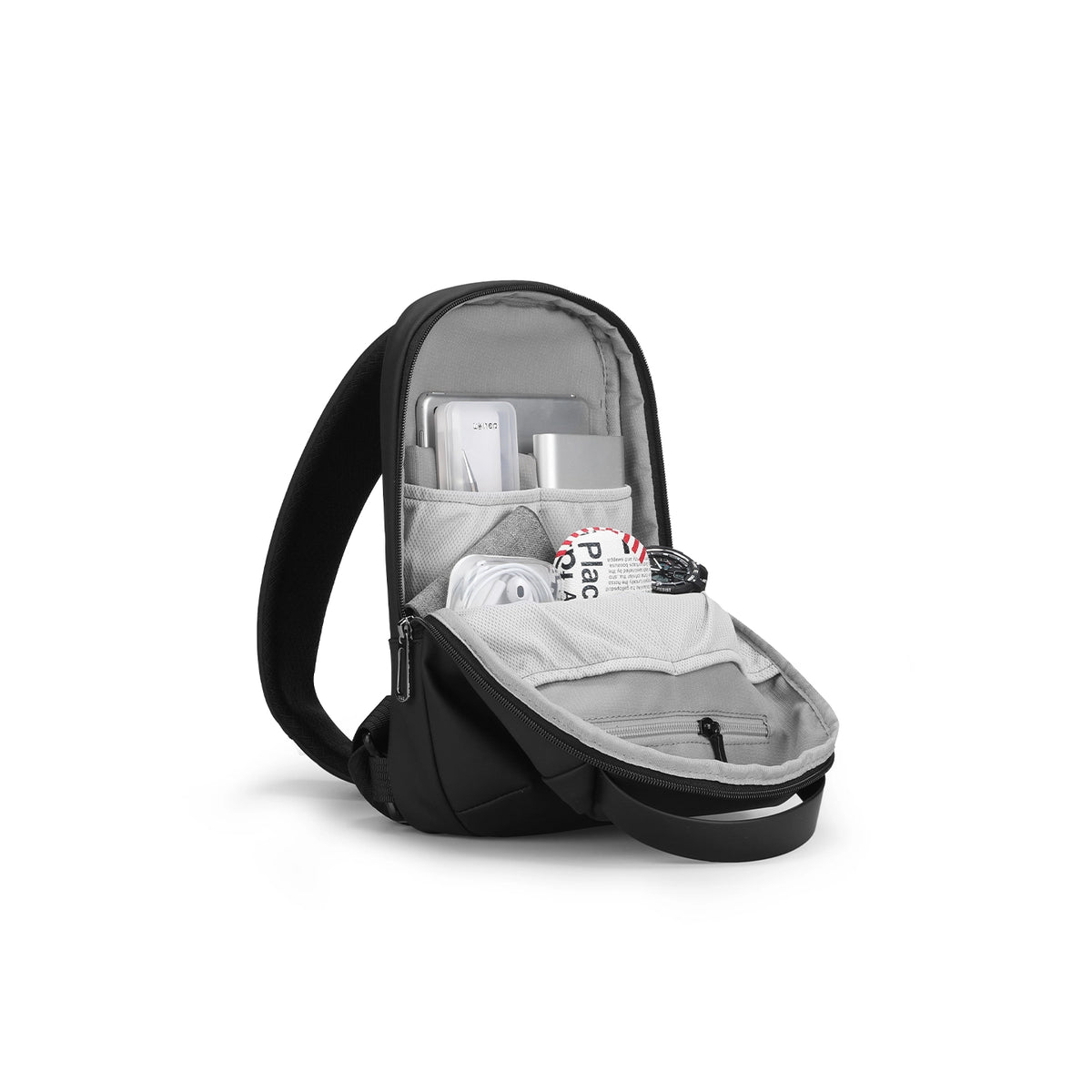 Clear: Simple Clean Waterproof Large Capacity Crossbody Bag