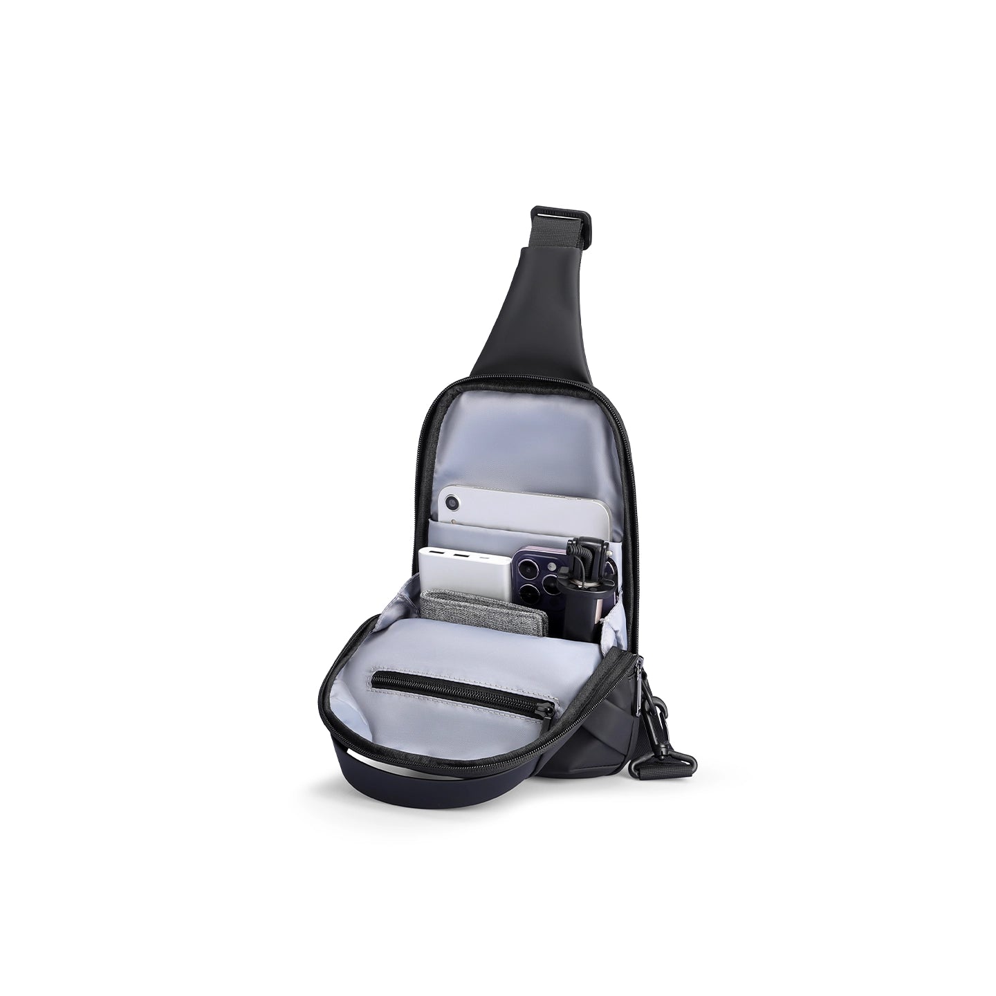 Clear: Simple Clean Waterproof Large Capacity Crossbody Bag