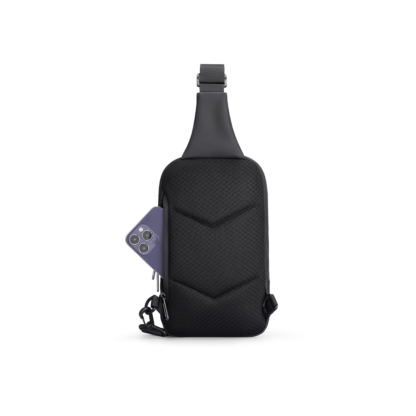 Clear: Simple Clean Waterproof Large Capacity Crossbody Bag