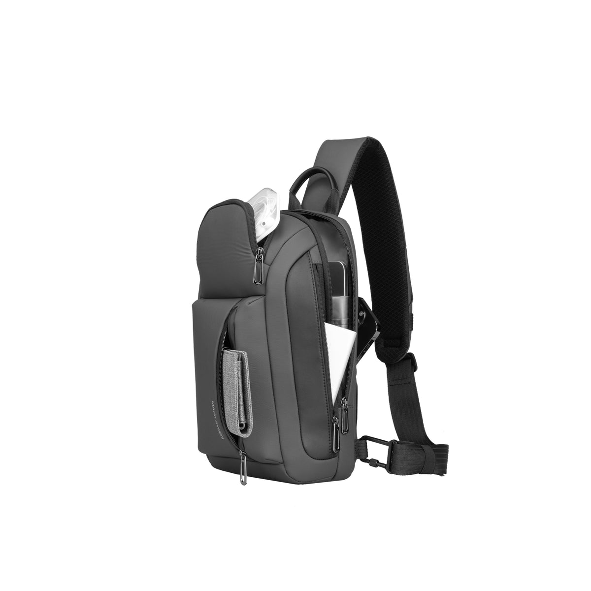 Colonne: High-capacity Urban Commuting Daily Crossbody Bag