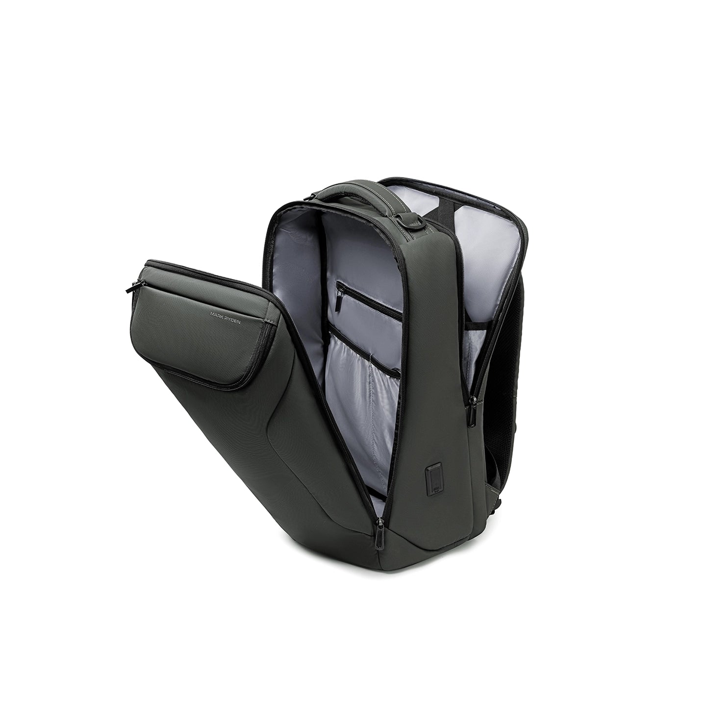 Compacto Pro : Sac à dos quotidien simple et de grande capacité au design futuriste 