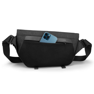 Diamond Facets:  Large Capacity Waterproof Scratch-resistant Hard Case Crossbody Bag