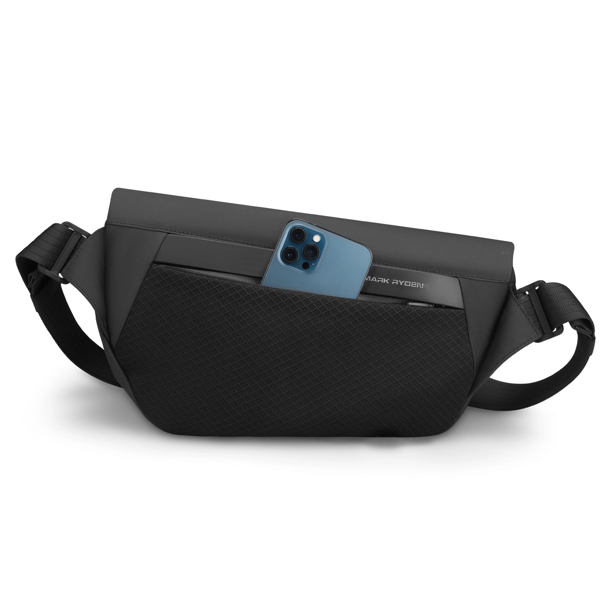 Diamond Facets:  Large Capacity Waterproof Scratch-resistant Hard Case Crossbody Bag