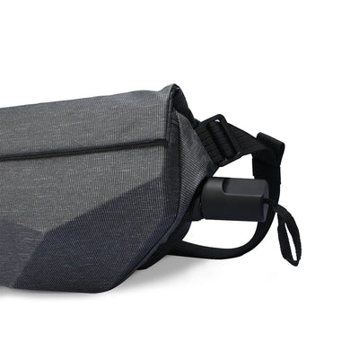 Diamond Facets:  Large Capacity Waterproof Scratch-resistant Hard Case Crossbody Bag