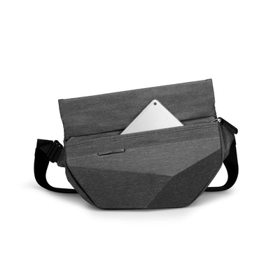 Diamond Facets:  Large Capacity Waterproof Scratch-resistant Hard Case Crossbody Bag