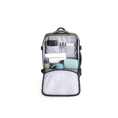 Expandos : sac à dos extensible polyvalent pour ordinateur portable pour voyager toute la journée 