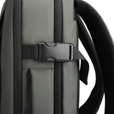 Expandos : sac à dos extensible polyvalent pour ordinateur portable pour voyager toute la journée 