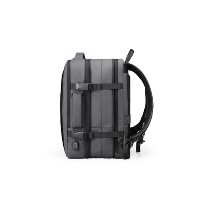 Expandos : sac à dos extensible polyvalent pour ordinateur portable pour voyager toute la journée 
