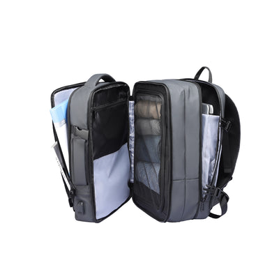 Expandos : sac à dos extensible polyvalent pour ordinateur portable pour voyager toute la journée 