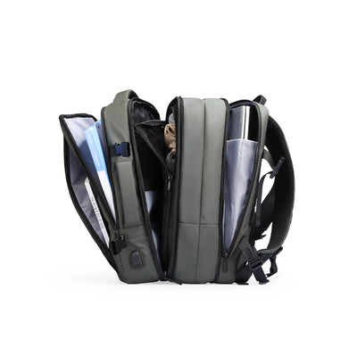 Expandos: Versatile Expandable Laptop Backpack For All-day Traveling