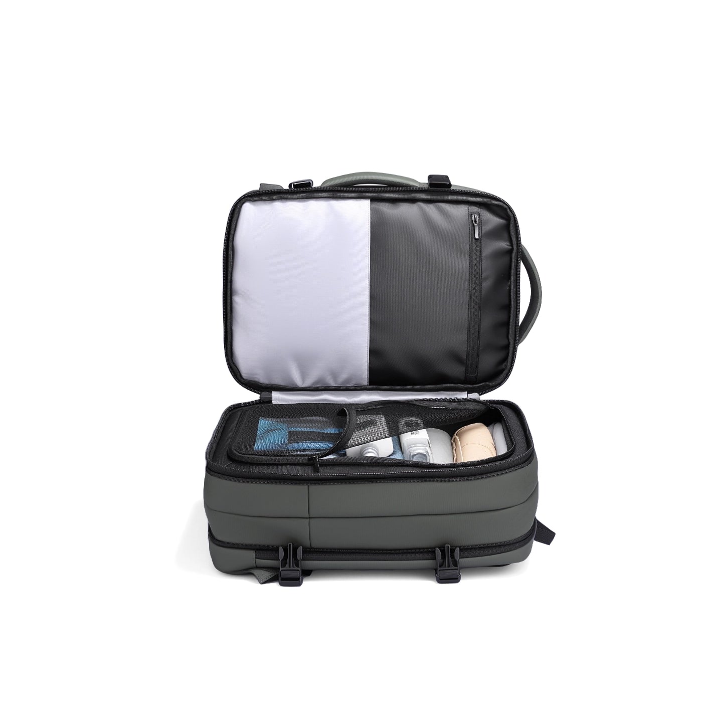 Expandos: Versatile Expandable Laptop Backpack For All-day Traveling