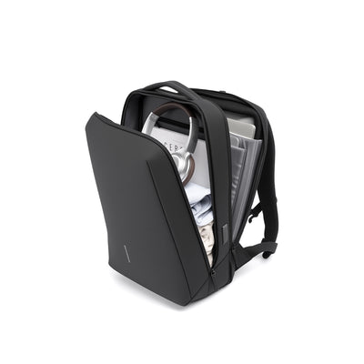 TechVault: 17.3 Inch Laptop Backpack with 900D Film-Protected Fabric for Professionals