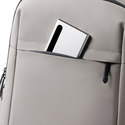 VaultCharge: 18.5L Business Laptop Backpack with EVA Diamond Bumper for Professionals