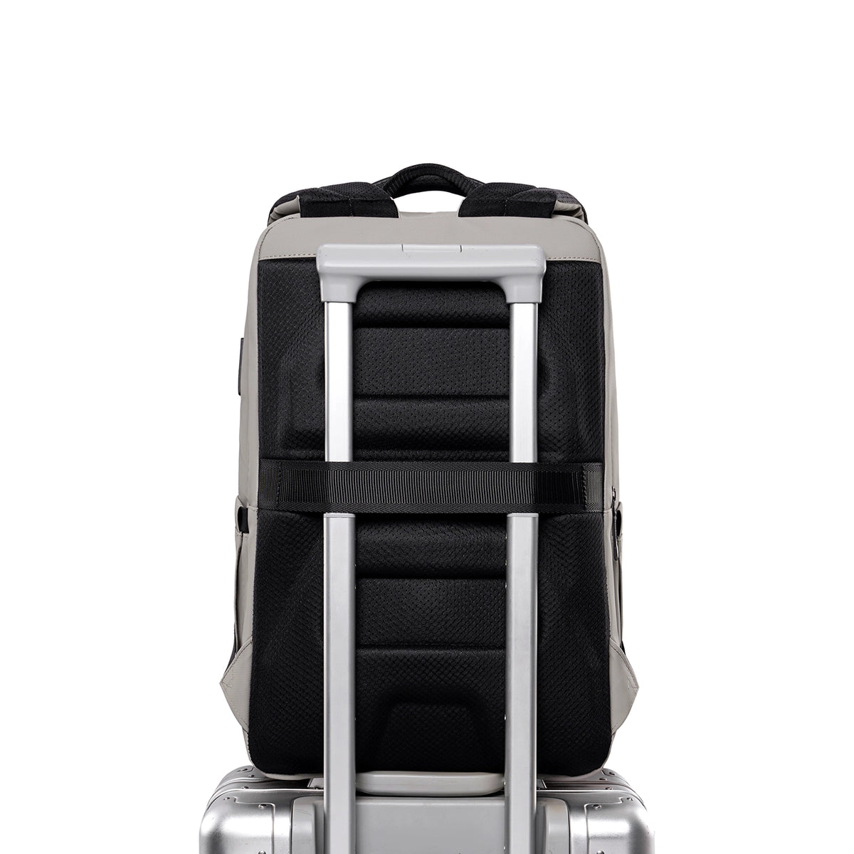VaultCharge: 18.5L Business Laptop Backpack with EVA Diamond Bumper for Professionals