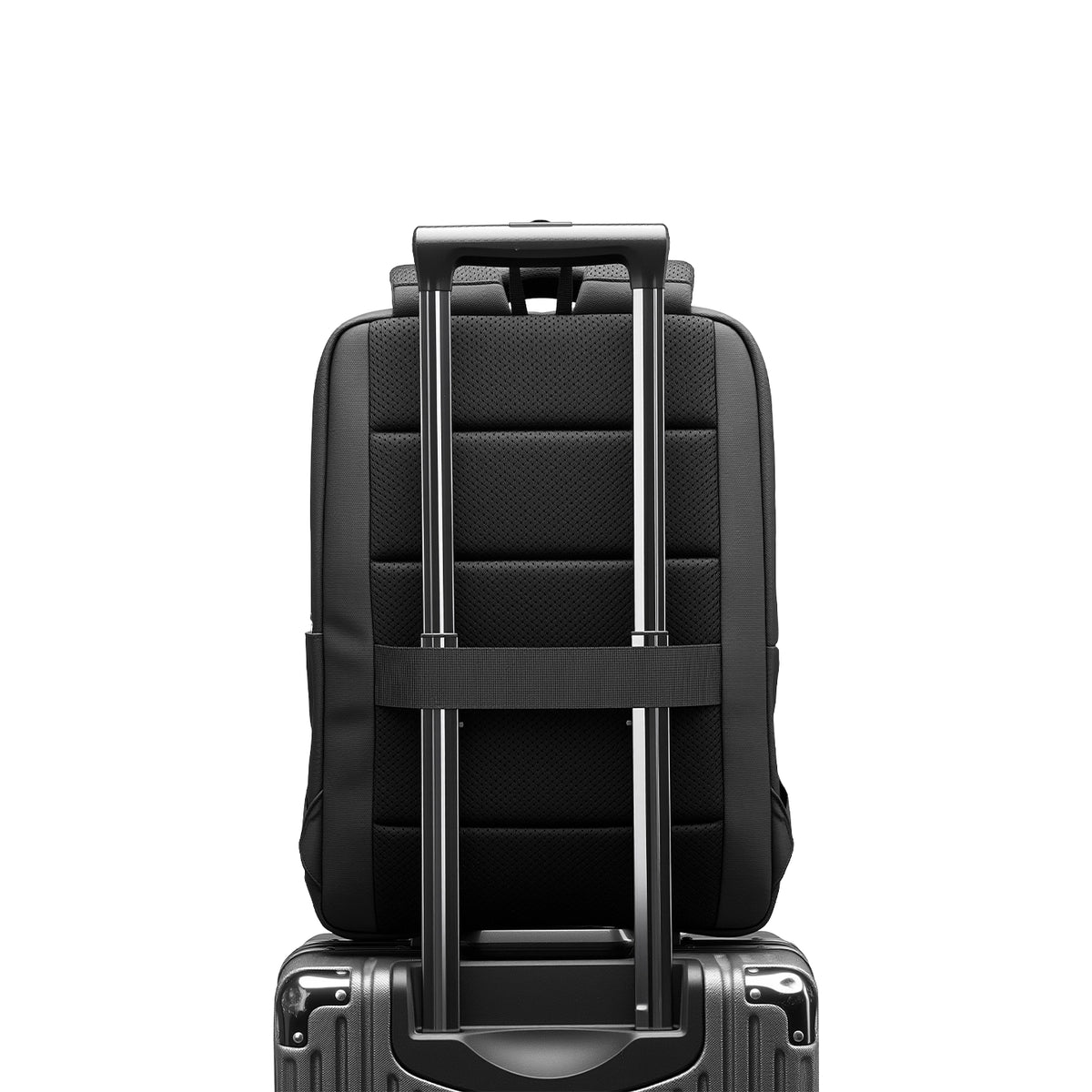 VaultLite: Compact Business Laptop Backpack with 900D Film-Protected Fabric
