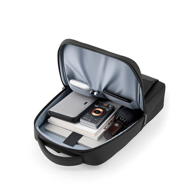 VaultLite: Compact Business Laptop Backpack with 900D Film-Protected Fabric