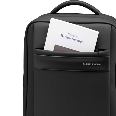 VaultLite: Compact Business Laptop Backpack with 900D Film-Protected Fabric