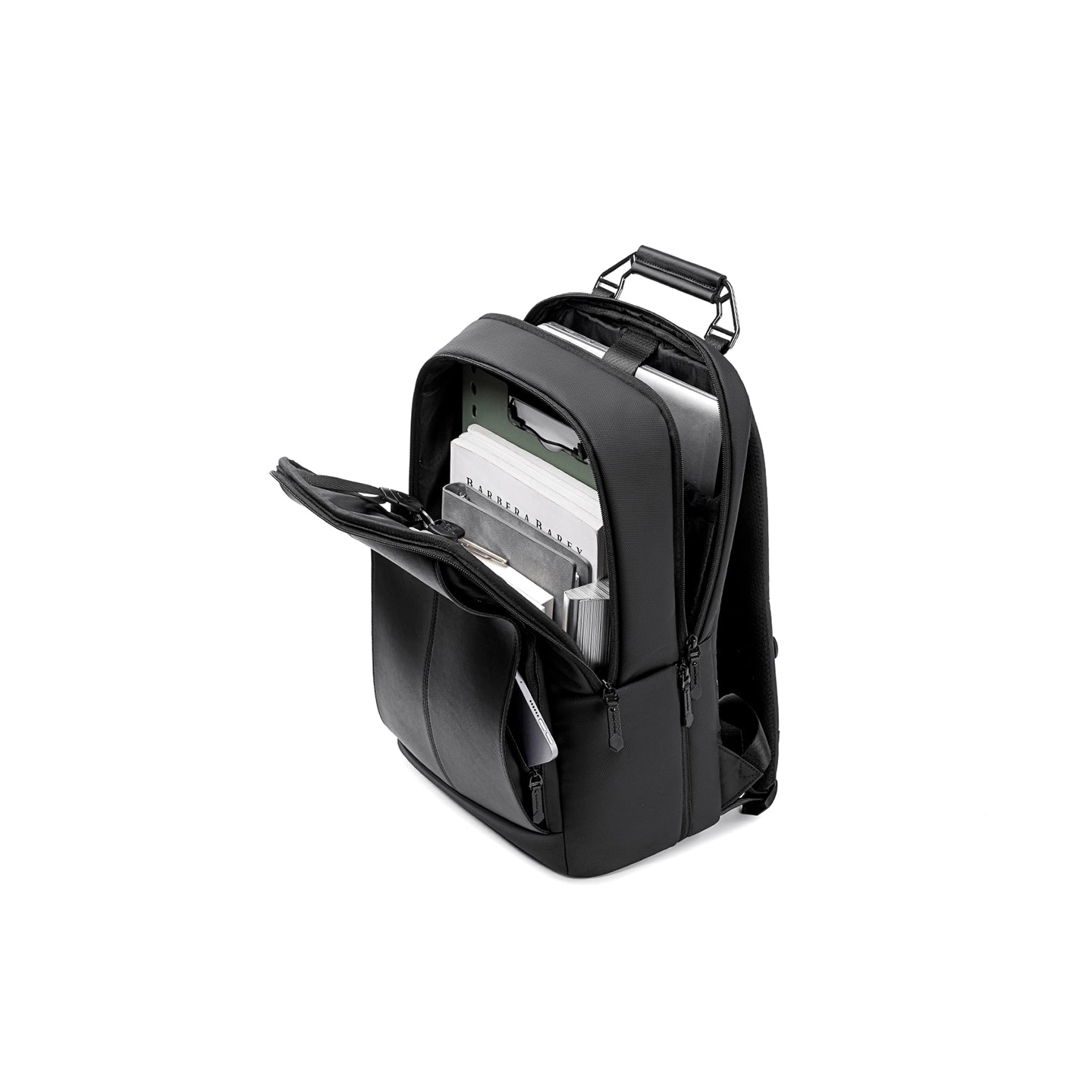 AeroBrief: 17L Business Laptop Backpack with 3D Breathable Back for Commuter