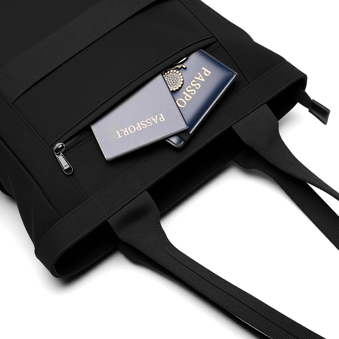 WashTote: 15.7L Washed Nylon Travel Tote with Laptop Compartment
