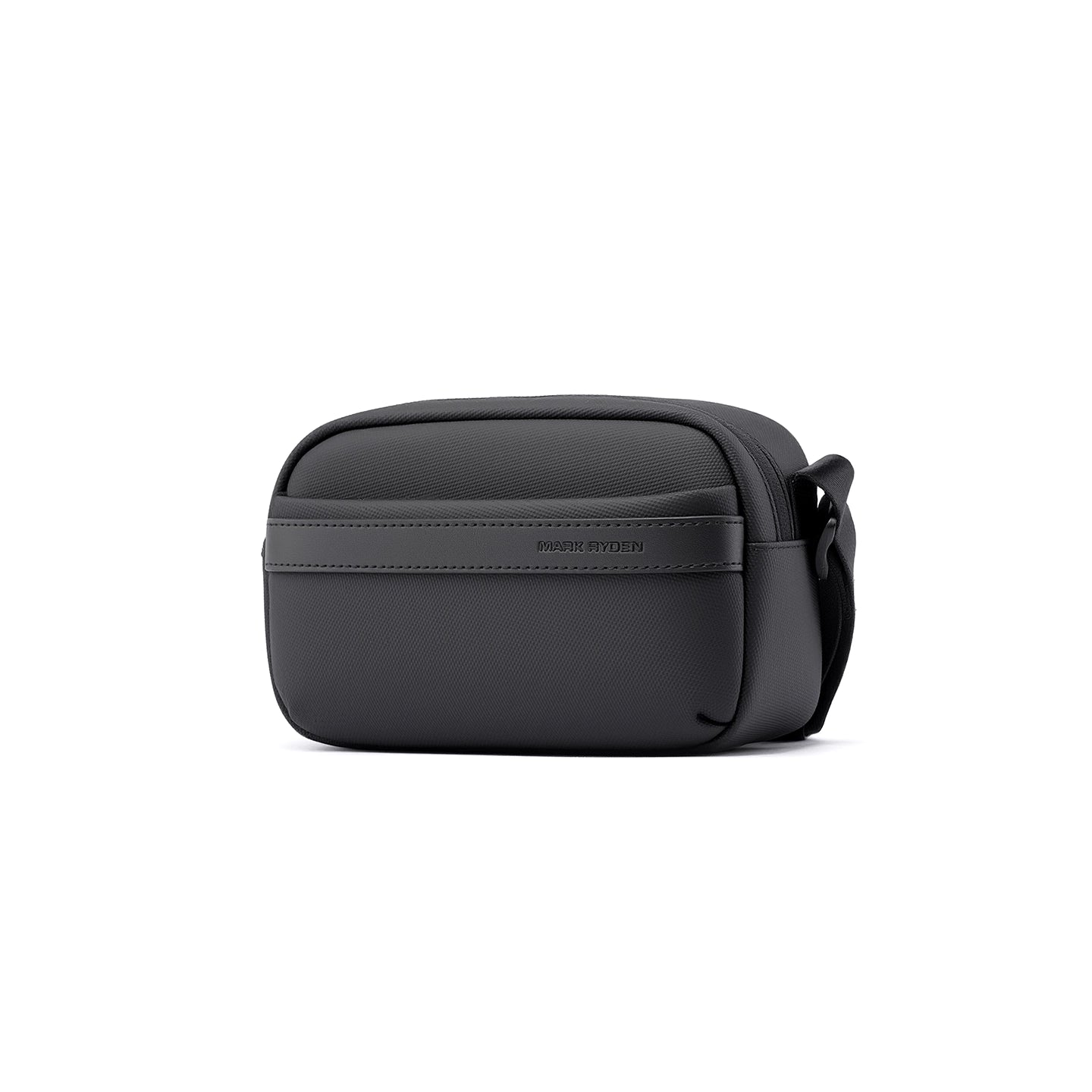ExecSlim: Slim Business Crossbody Bag with 3 Compartments and Key Hook