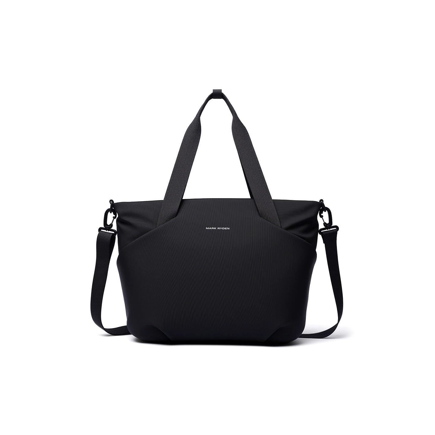 ToteShift: 16L Water-Resistant Laptop Tote Bag with Detachable Crossbody Strap
