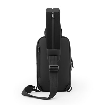 TechPouch: Crossbody Chest Bag with USB Port & iPad Mini Compatible