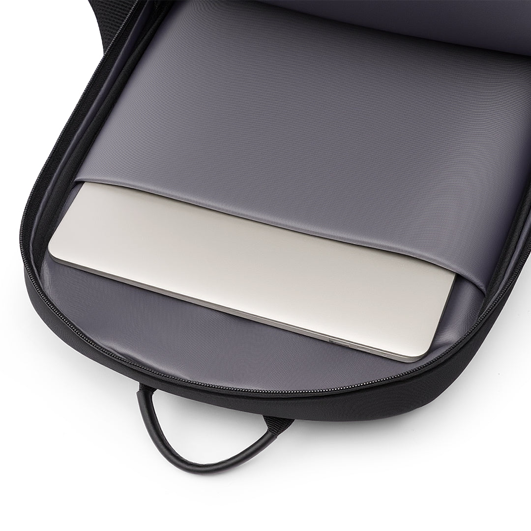 TechPouch: Crossbody Chest Bag with USB Port & iPad Mini Compatible