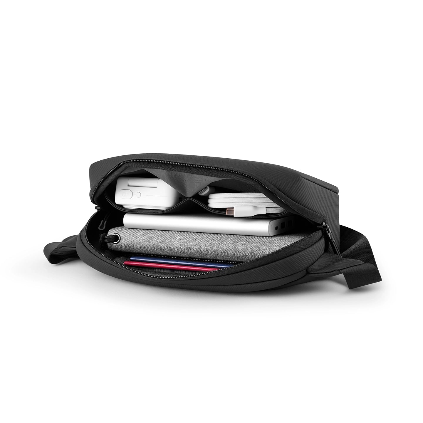 LiFive: Lightweight 2.4L Sling Bag with Lobster Clasp for Daily