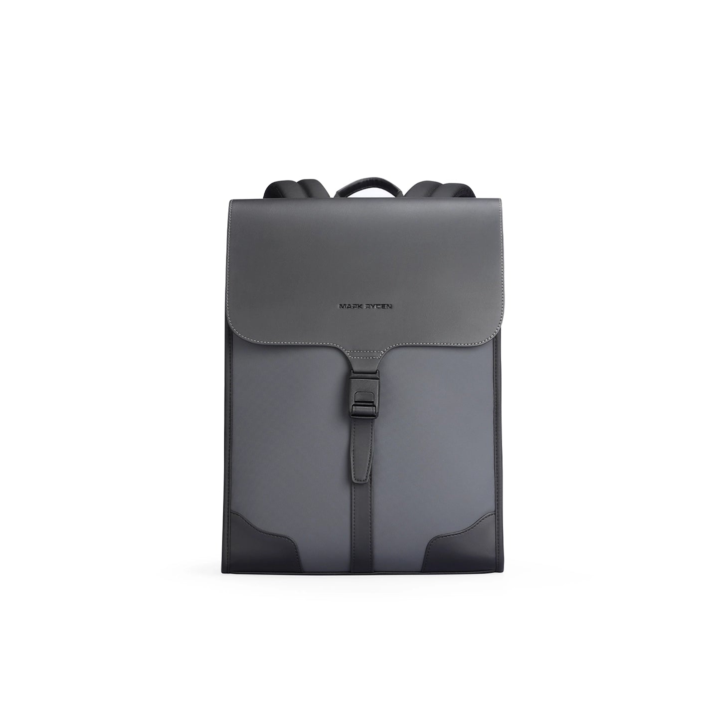 MUKE I: School Style Classic Business Work Black Oxford Backpack