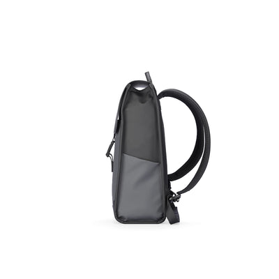 MUKE I: School Style Classic Business Work Black Oxford Backpack