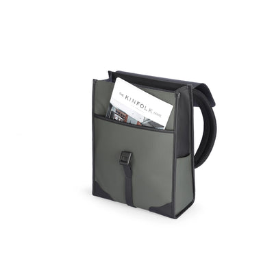 MUKE I: School Style Classic Business Work Black Oxford Backpack