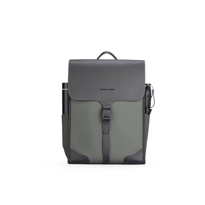 MUKE I: School Style Classic Business Work Black Oxford Backpack