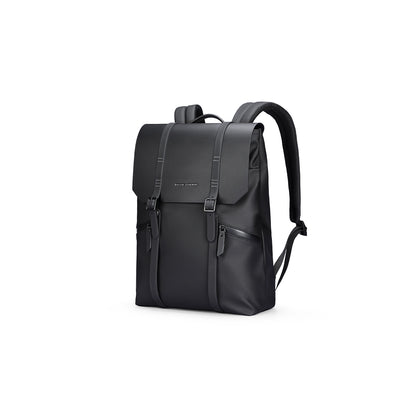 MUKE II:School Classic Business Work Black Oxford Backpack