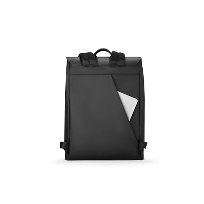 MUKE II:School Classic Business Work Black Oxford Backpack