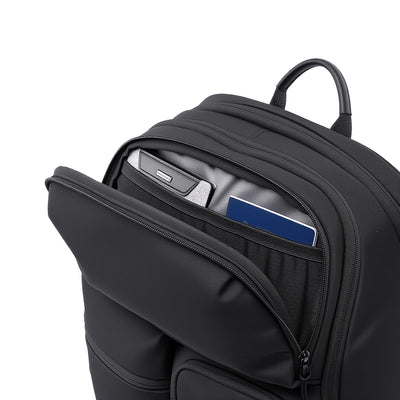 AeroVent: 21L Breathable Commuter Backpack with 3D Airflow Back Panel