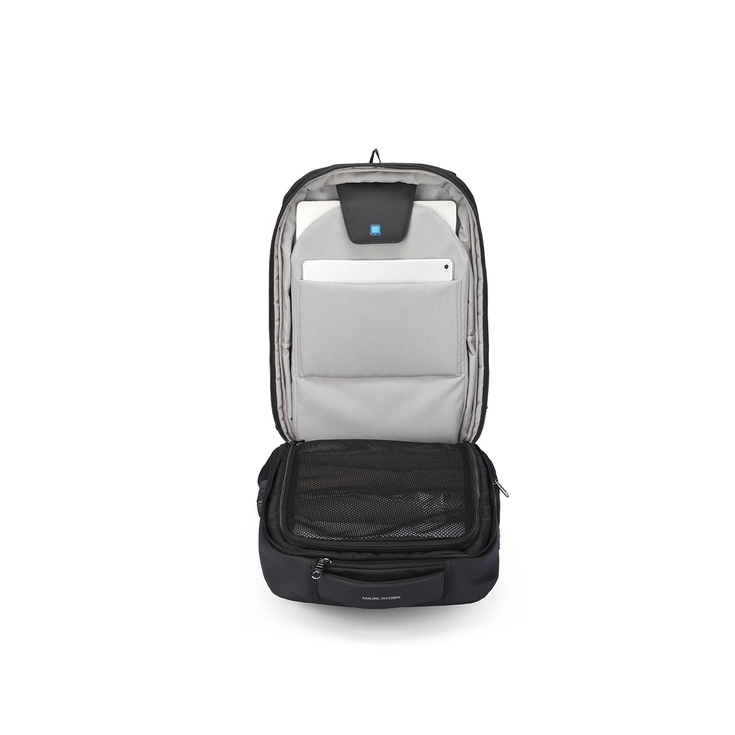 Protector II: Upgrade Diamond-cut Design Hard shell Waterproof Multifunctional  Laptop Backpack