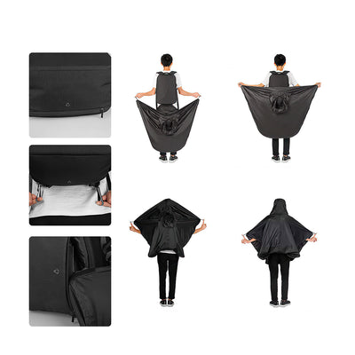 Protector I : Sac à dos multifonctionnel pour ordinateur portable, coque rigide, étanche, anti-rayures 