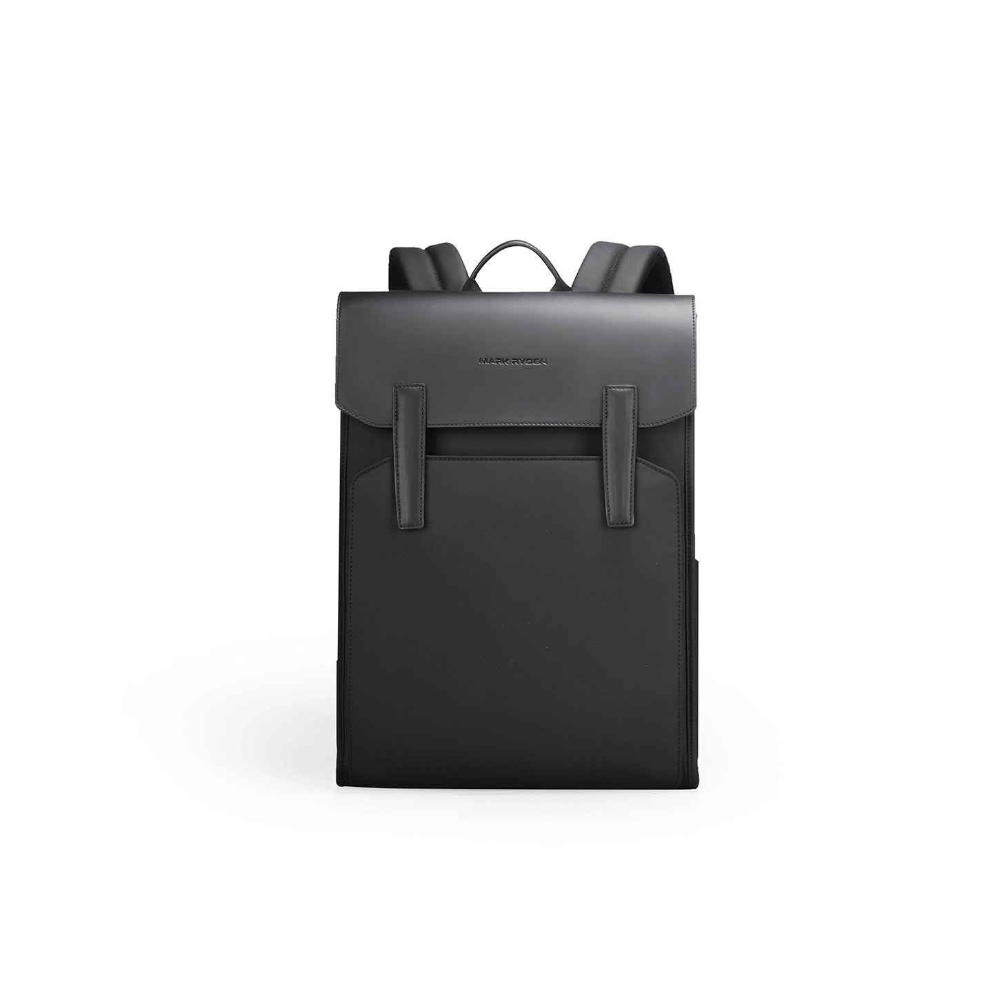 MUKE III: School Style Classic Business Work Black Oxford Backpack