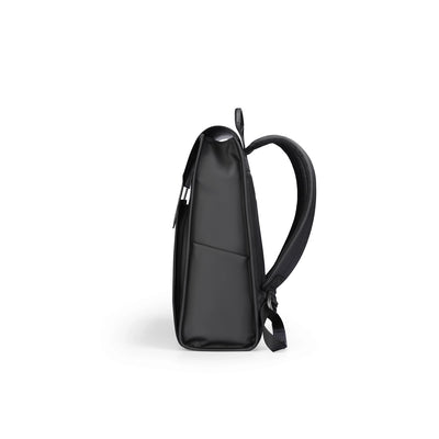 MUKE III: School Style Classic Business Work Black Oxford Backpack
