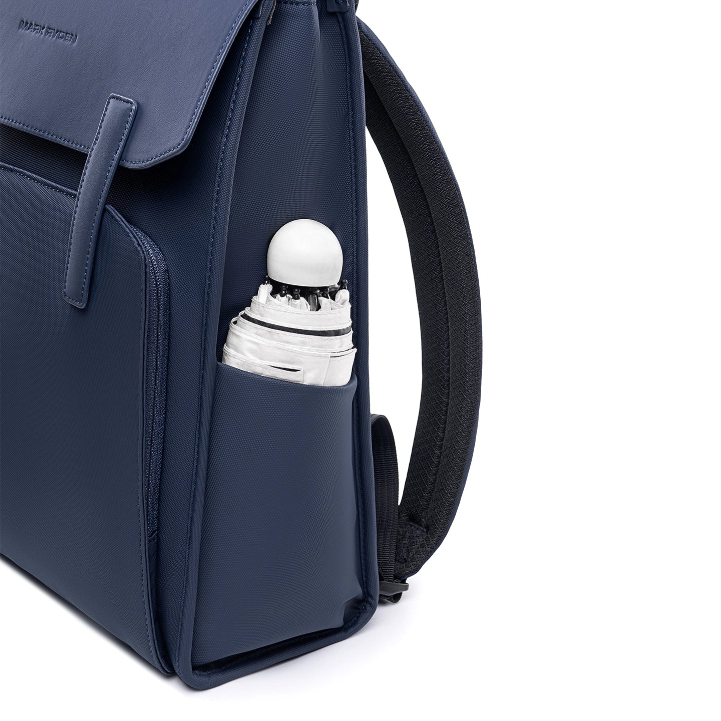 MUKE III: School Style Classic Business Work Black Oxford Backpack