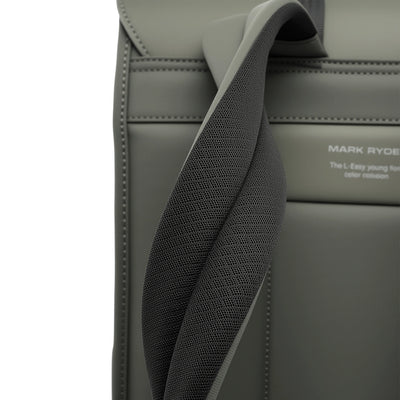 MUKE III: School Style Classic Business Work Black Oxford Backpack